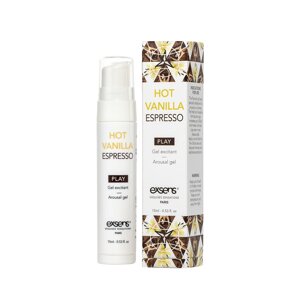 Стимулюючий гель EXSENS Kissable Hot Vanilla Espresso 15 мл (SO2368)