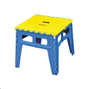 Стіл складаний пластиковий MASTERTOOL 450х500х465 мм Yellow and blue (92-0194)