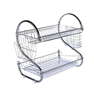 Стійка для сушіння посуду Kitchen Storage rack нержавіюча сталь (1756374704)