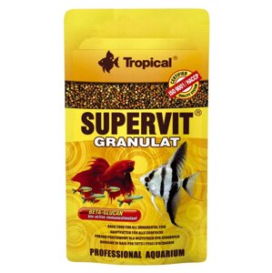 Сухий корм для акваріумних риб Tropical у гранулах Supervit Granulat 10 г (5900469614013)