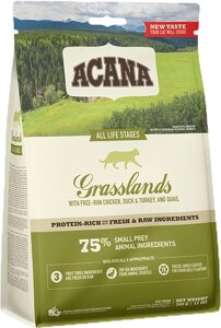 Сухий корм для котів усіх порід Acana Grasslands Cat 340 г (a64234)