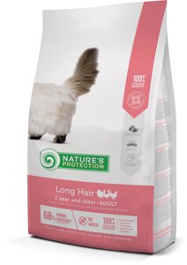 Сухий корм для котів Nature's Protection Long hair Adult 2 кг (NPS45761) (4771317457615)