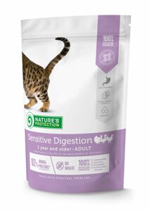 Сухий корм для котів Nature's Protection Sensitive Digestion Adult 400 г (NPS45766) (4771317457660)