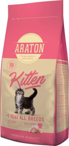 Сухий корм для кошенят ARATON kitten 15 кг (4771317456458)