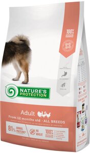 Сухий корм для собак Nature's Protection Adult All Breeds 4 кг (NPS45739) (4771317457394)