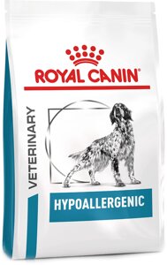 Сухий корм для собак Royal Canin Hypoallergenic від 10 місяців при харчовій алергії 2 кг (3182550710923) (91053)