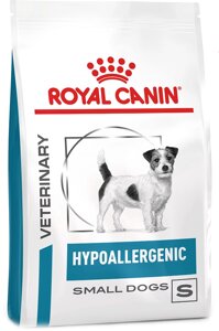 Сухий корм для собак Royal Canin Hypoallergenic Small Dog для дорослих собак дрібних розмірів при харчовій алергії або