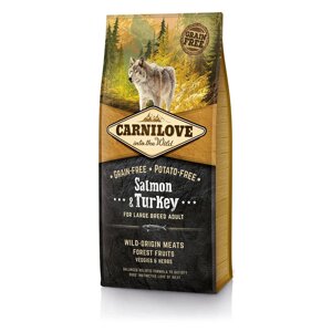 Сухий корм для дорослих собак Carnilove Salmon & Turkey Adult 12 кг