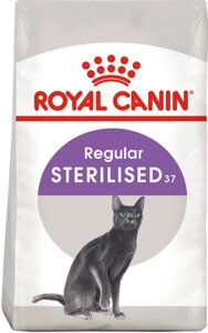 Сухий корм для дорослих стерилізованих кішок Royal Canin Sterilised 4 кг (3182550737616) (2537040)