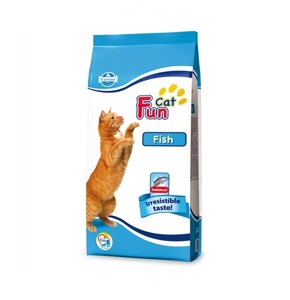 Сухий корм Farmina Fun Cat Fish для дорослих кішок з рибою 20 кг (8010276010483)