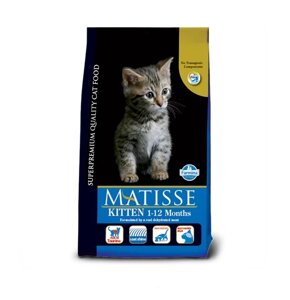 Сухий корм Farmina Matisse Kitten для кошенят, вагітних і годуючих кішок з куркою 10 кг (8010276017604)