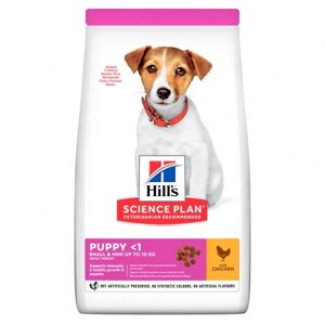 Сухий корм Hills SP Puppy Small & Mini Chicken з куркою для цуценят дрібних порід 6 кг (052742038599)