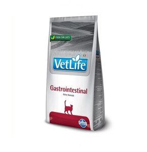 Сухий лікувальний корм для котів Farmina Vet Life Gastrointestinal дієт. харчування, при захворюванні шлунково-кишкового тракту, 400 г