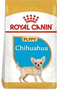 Сухий повнораційний корм для цуценят Royal Canin Chihuahua Puppy породи чихуахуа віком від 2 до 8 місяців 0.5 кг