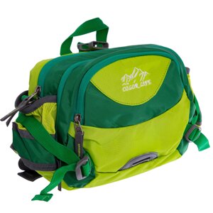 Сумка поясная WAIST BAG COLOR LIFE TY-5335 салатовый