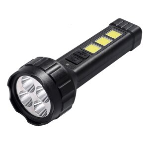 Світлодіодний акумуляторний ліхтарик SUN yd-658-4 із COB USB зарядкою 4 LED