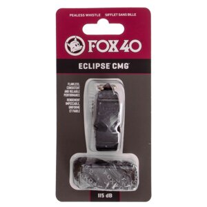 Свисток суддівський пластиковий FOX40-ECLIPSE CMG Чорний