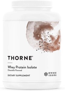 Сироватковий протеїн ізолят Whey Protein Thorne Research шоколад 876 г (24343)