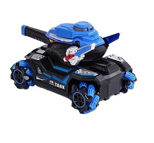 Танк на радіоуправлінні RC Toys 3.7V 2.4G Black and blue (156184)