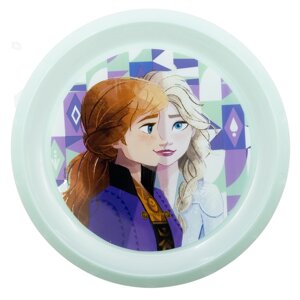 Тарілка дитяча пластикова 21,5 х21, 5х1, 9 см Stor Frozen (74212)