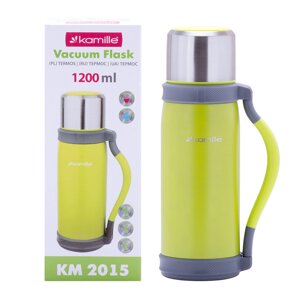 Термос із нержавіючої сталі light green 1.2л KL225814 Kamille