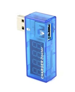 Тестер USB для вербанків вольтметр 4.5-10 Вольт до 3 А ємності акумулятора (051024)