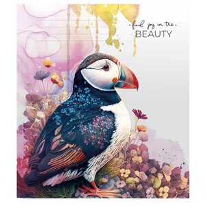 Зошит загальний "Beauty" Школярик 048-3268L-3 у лінію 48 аркушів