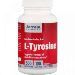 Тірозін Jarrow Formulas L-Tyrosine 500 mg 100 Caps