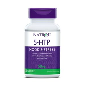 Триптофан Natrol 5-HTP 50 mg 30 Caps