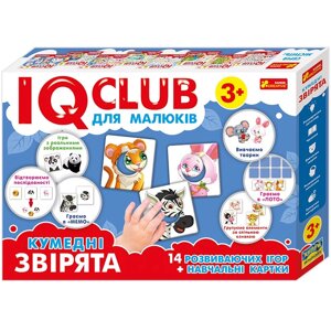 Навчальні пазли Ranok Creative Смішні звірята. IQ-club для малюків (У) (13203008)