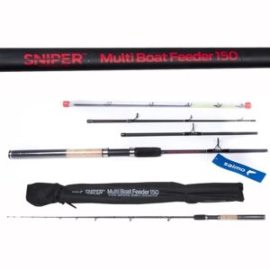 Уділіще фідерну salmo sniper MULTI BOAT feeder 150 1.50/1.80