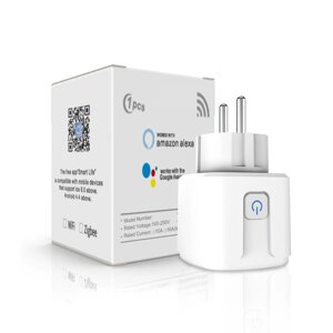 Розумна розетка Tuya Smart WiFi Head 20А 80286320