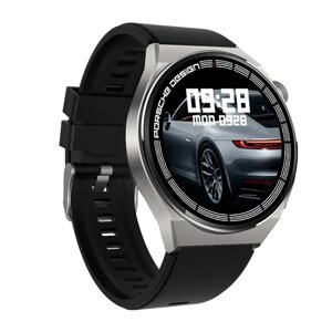 Розумний сенсорний смарт-годинник Smart Watch GT8 Porsche Design Silver (16497)