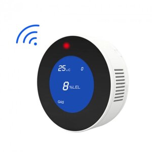 Розумний датчик витоку газу з сиреною і WiFi Tuya gas leak sensor - 901853