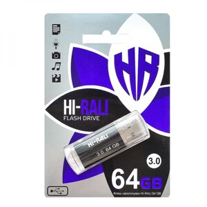 USB-накопичувач Hi-Rali Corsair 64gb USB Flash Drive 3.0 64Гб Чорний