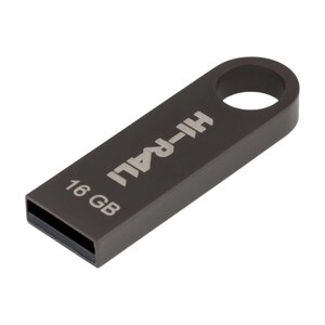 USB-накопичувач Hi-Rali Shuttle 16gb USB Flash Drive 2.0 Black