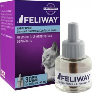 Заспокійливий засіб для кішок під час стресу Ceva Feliway Classic Фелівей Класик 48 мл (3411112255146)