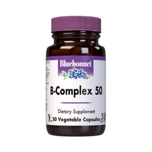 У комплекс Bluebonnet Nutrition Stress B-Complex 50 Veg Caps BLB0422