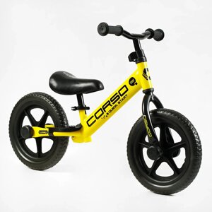 Велобіг дитячий Corso SPRINT 12" Yellow (144044)