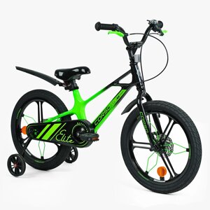 Велосипед двоколісний Corso Elite 18" Green (154136)