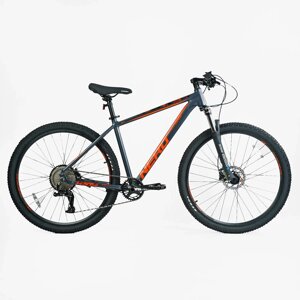 Велосипед спортивний 29" Corso Nero 19" LTWOO AX 12 швидкості Gray and Orange (154712)