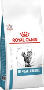 Ветеринарний сухий корм для котів Royal Canin Hypoallergenic Feline 400 г (39020051)