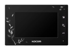 Відеодомофон Kocom KCV-A374LE Black