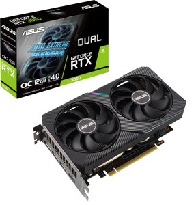 Відеокарта GF RTX 3060 12GB GDDR6 dual OC V2 asus (DUAL-RTX3060-O12G-V2)