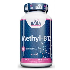 Вітамін Б12 Haya Labs Methyl B-12 200 mcg 100 Tabs