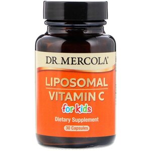 Вітамін C Dr. Mercola Liposomal Vitamin C for Kids 30 Caps MCL-03149