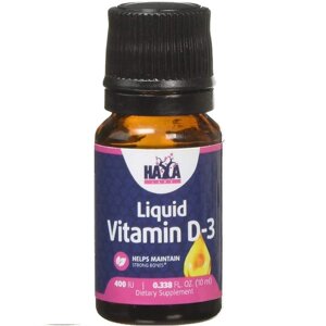 Вітамін D Haya Labs Liquid Vitamin D-3 400 IU 10 ml