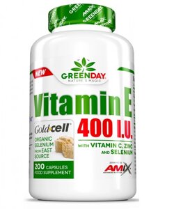 Вітамін E для спорту Amix Nutrition GreenDay Vitamin E 400 IU LIFE+ 200 Caps