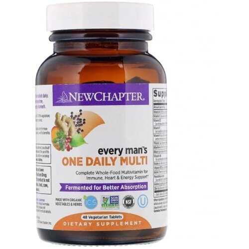 Вітамінно-мінеральний комплекс для чоловіків New Chapter Every Man's One Daily Multi 48 Veg Tabs NCR-00322