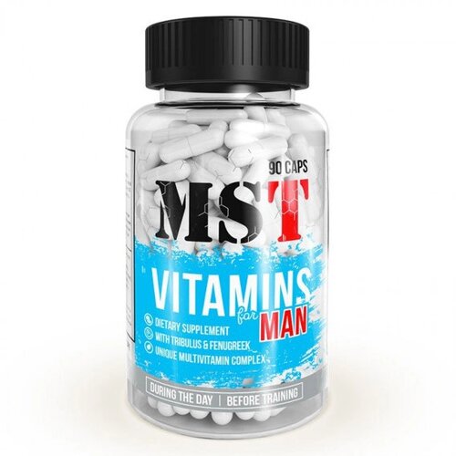 Вітамінно-мінеральний комплекс для спорту MST Nutrition Vitamins for Man 90 Caps